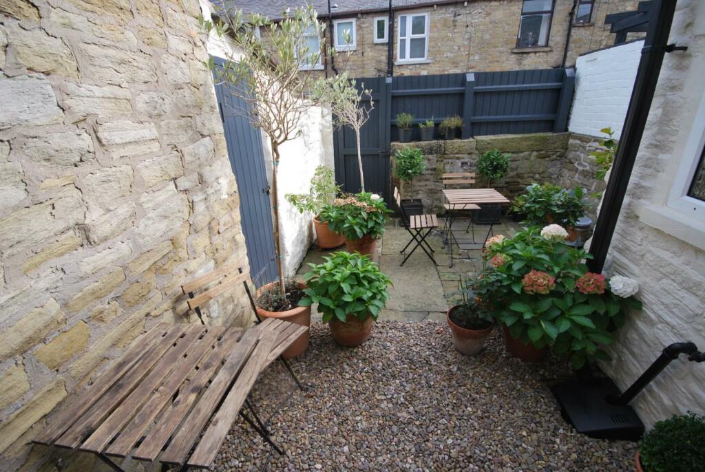Rear patio