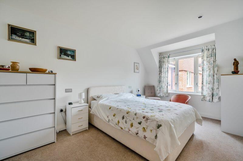 Master bedroom with dressing room and...