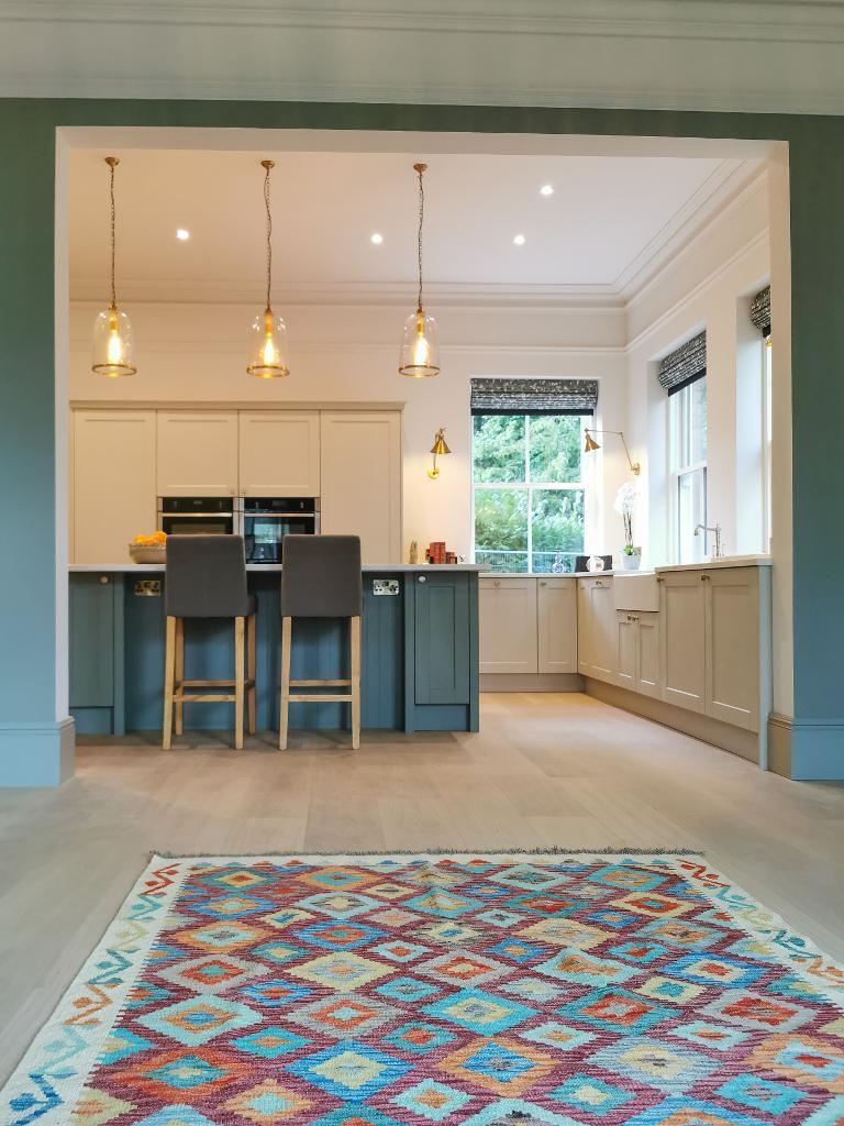 Engineered wooden flooring example