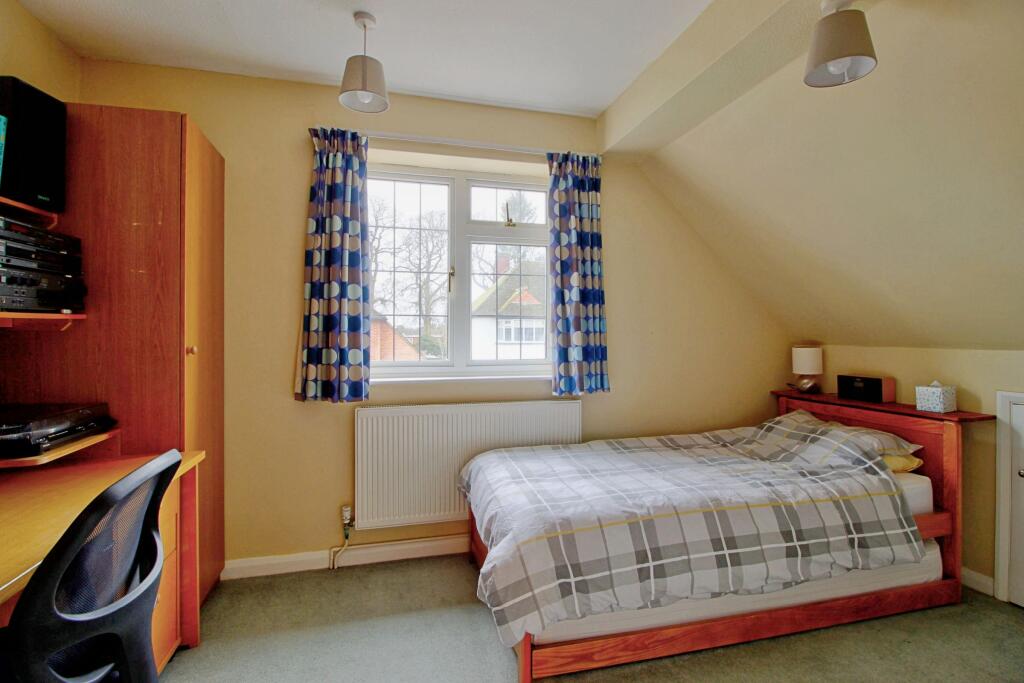 Bedroom Four with eaves storage