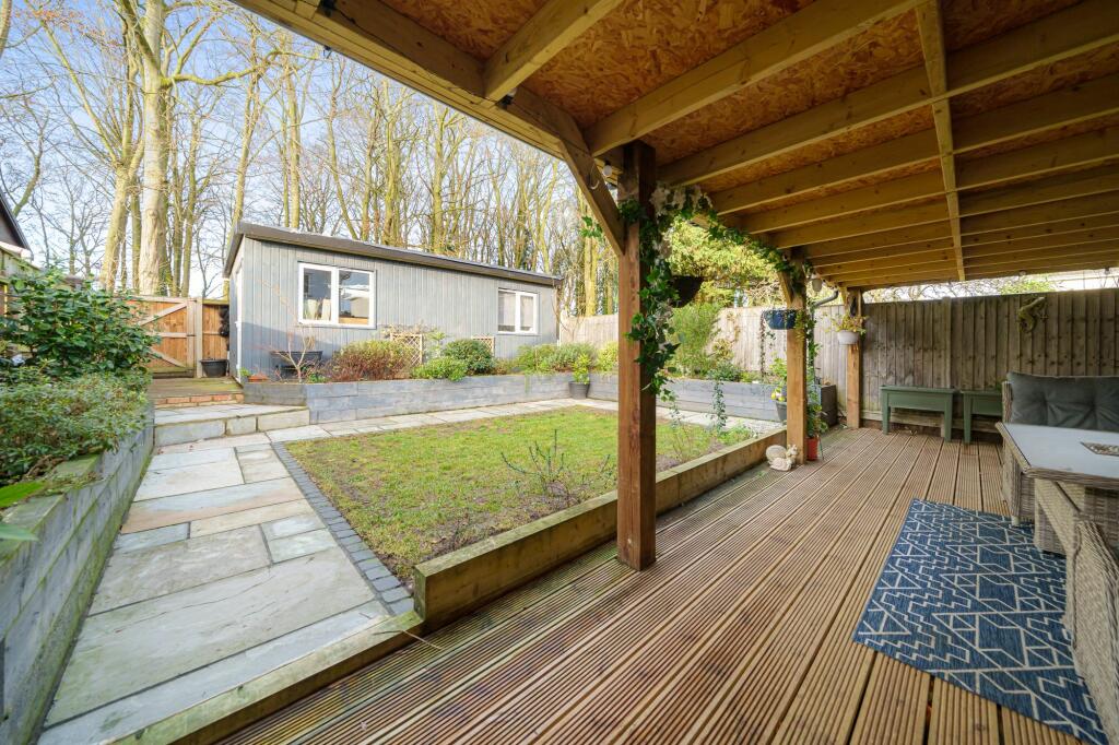Rear garden