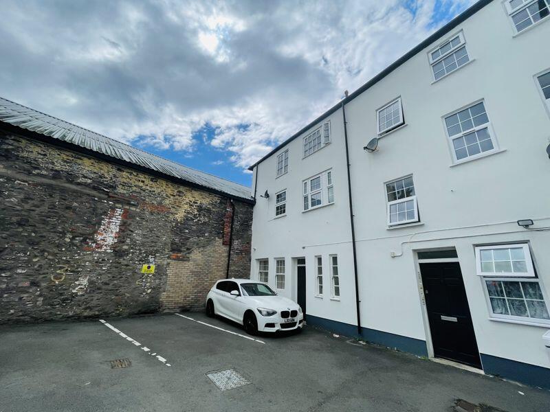 Rear of building