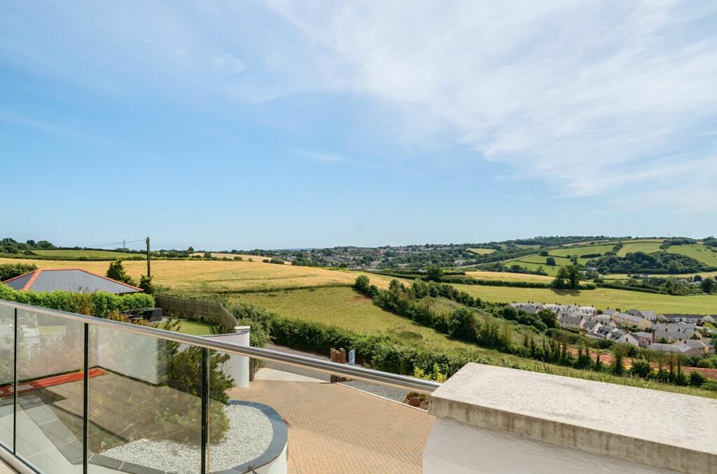 Views from balcony and living room