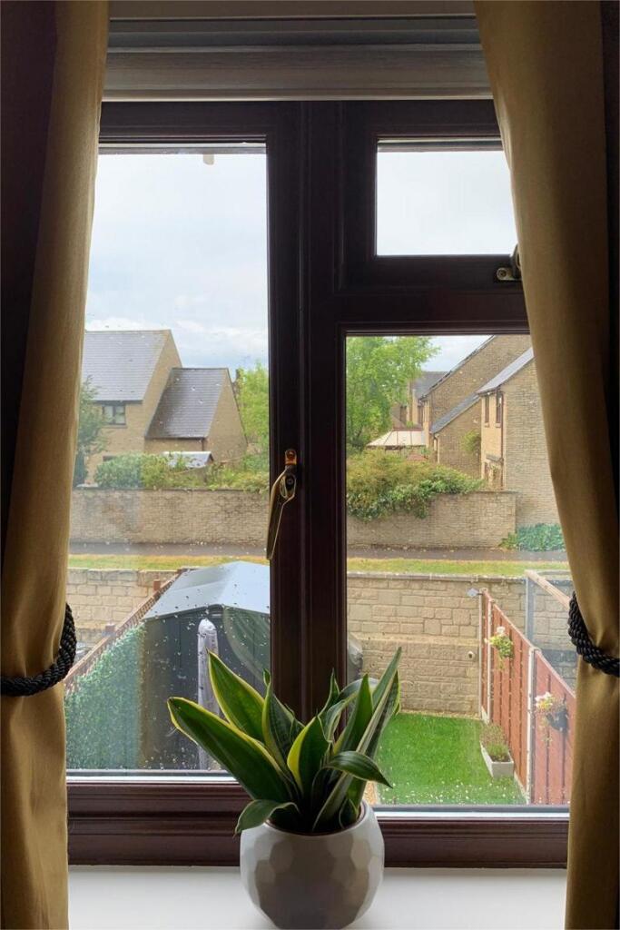 View from the bedroom window