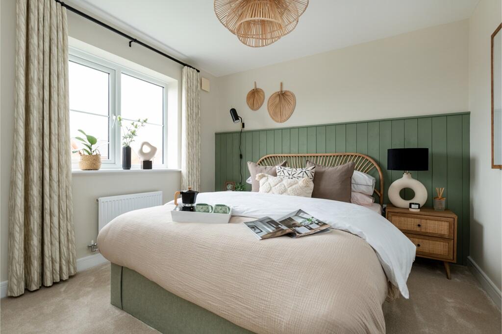Relax and unwind in the Byford's main bedroom