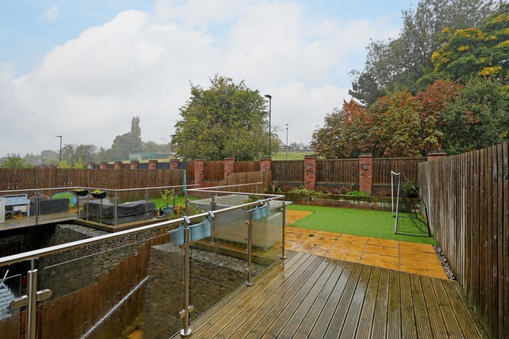 Rear garden