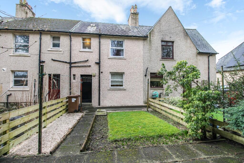 Rear of property