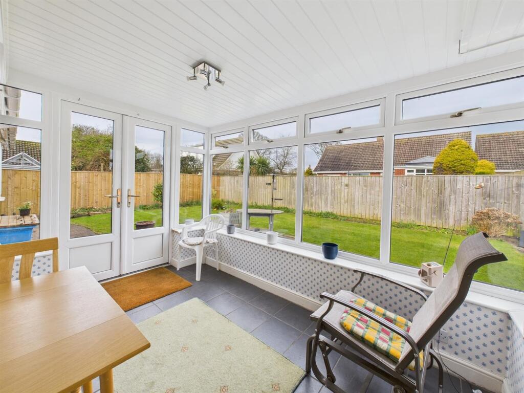 Upvc conservatory: