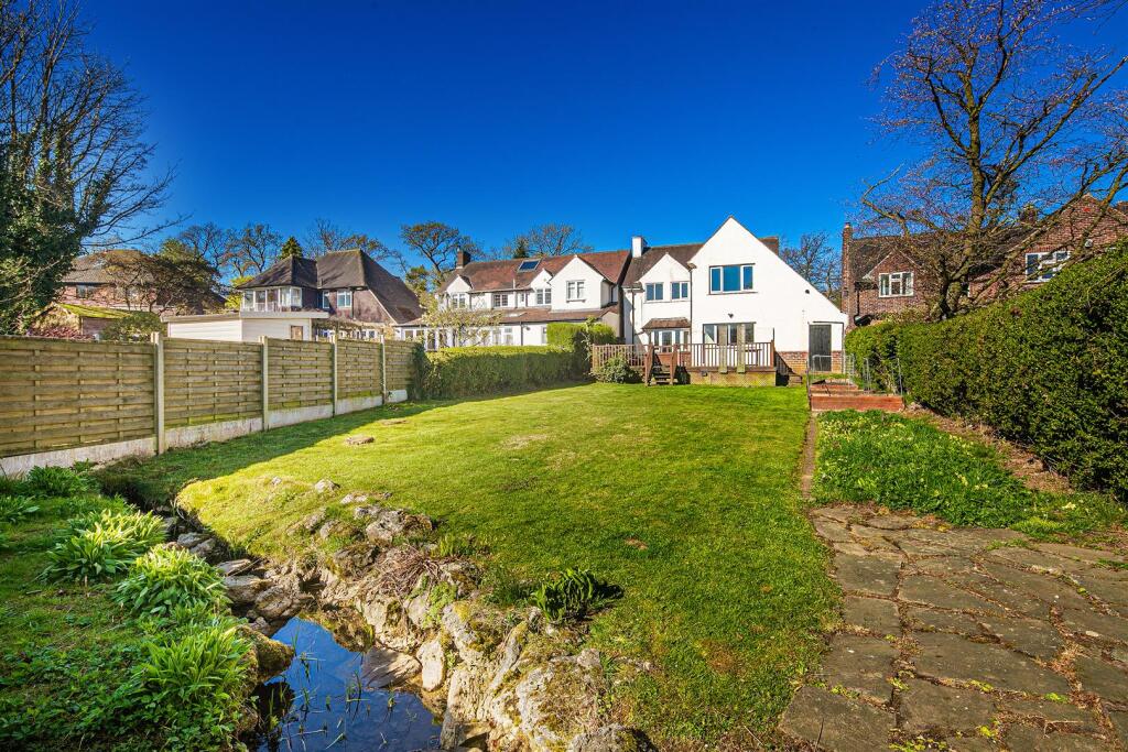 Rear and garden