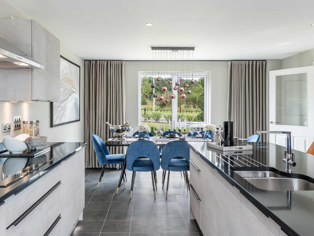 Image of kitchen/dining room in 4 bedroom Brechin house type