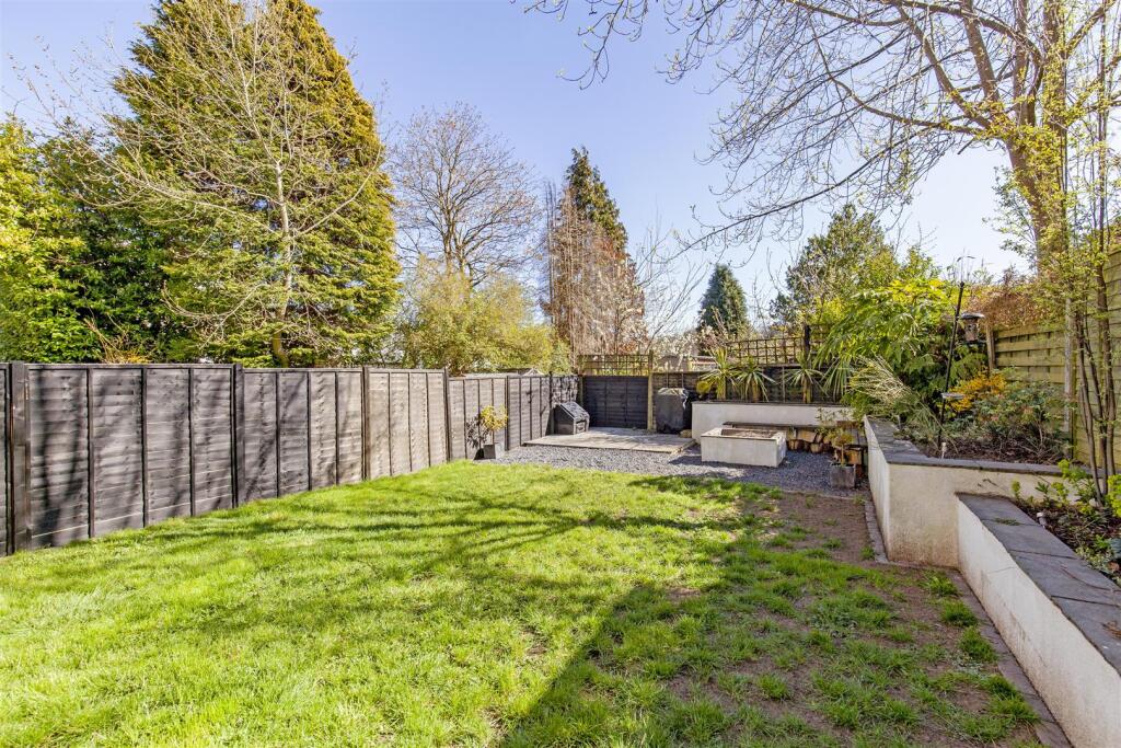 Rear garden