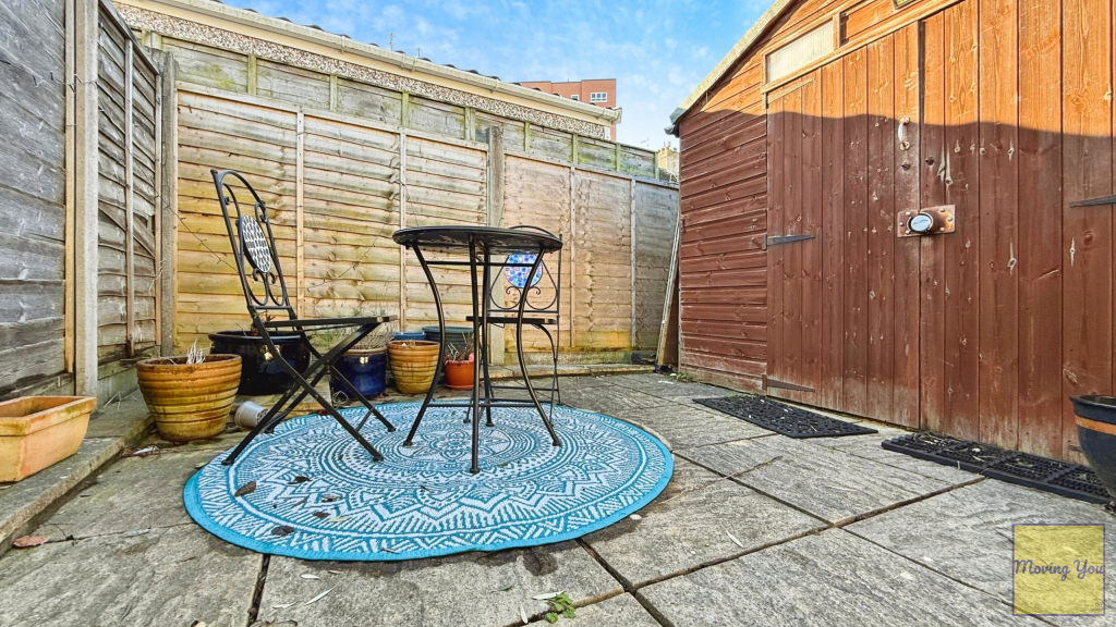 Rear garden