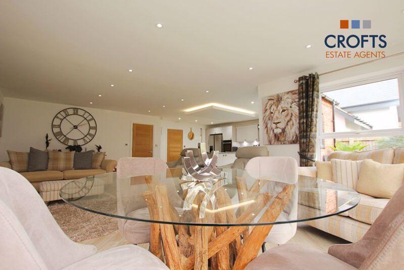 Kitchen-diner-living area view 2