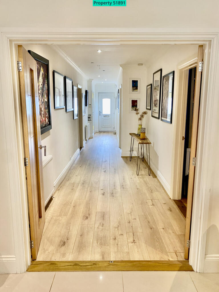 Hallway from living room/dining 