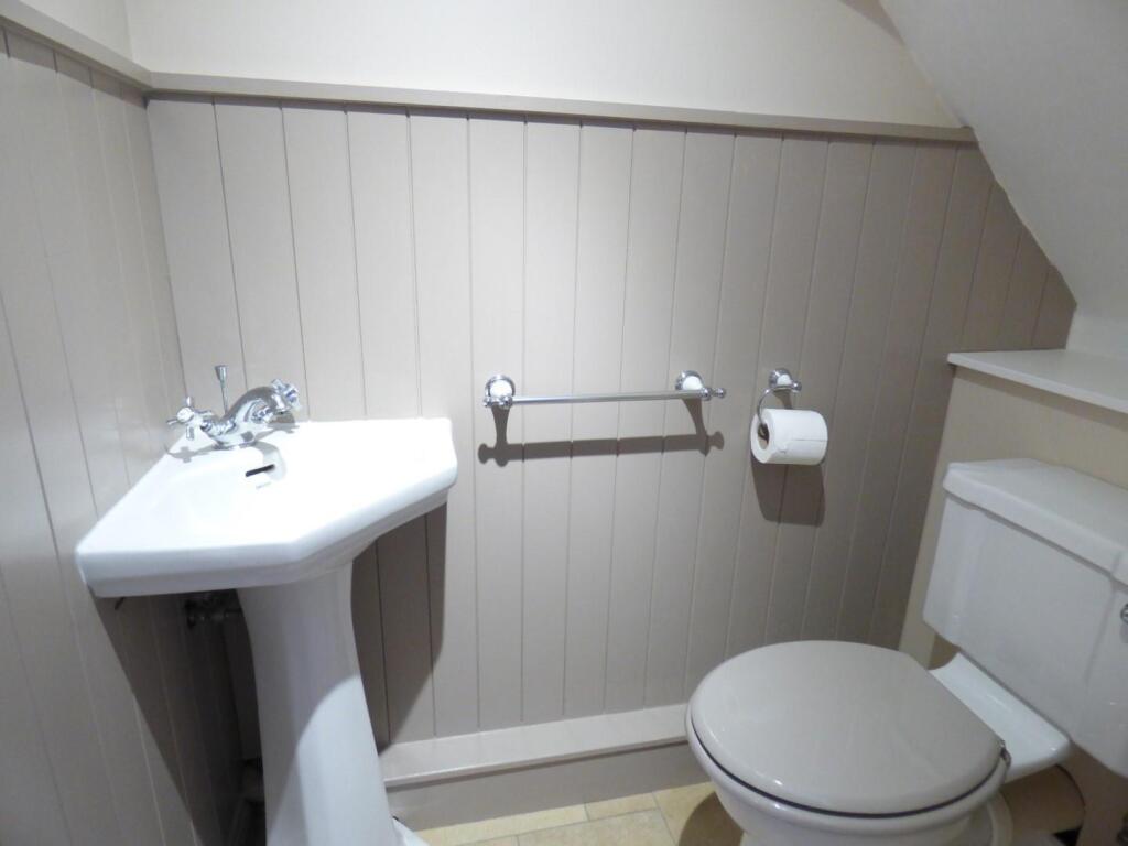Downstairs toilet