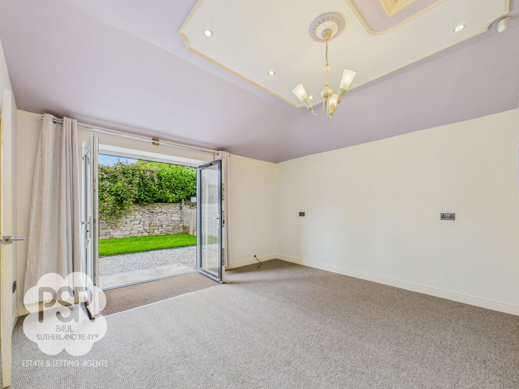 Dining Room with French Doors to the Garden