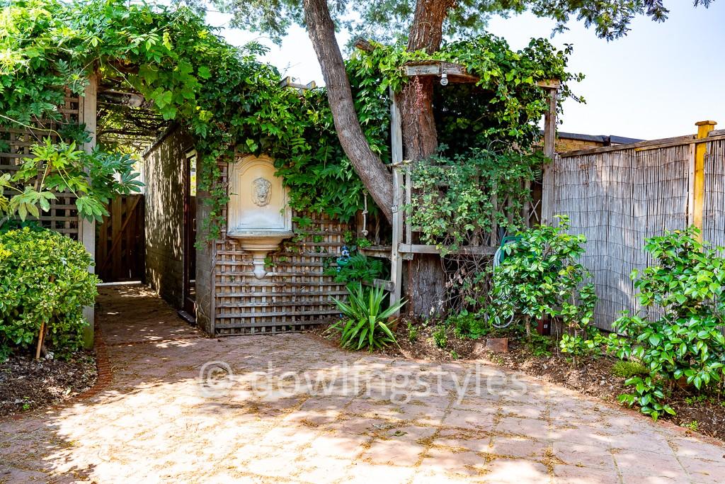 Rear garden.