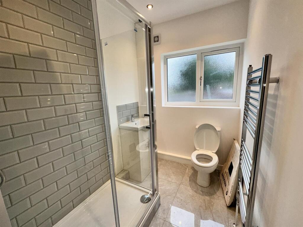 Downstairs shower room