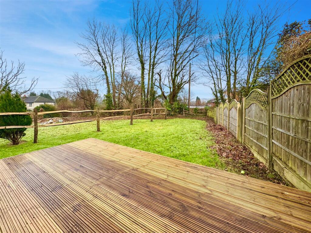 Rear garden