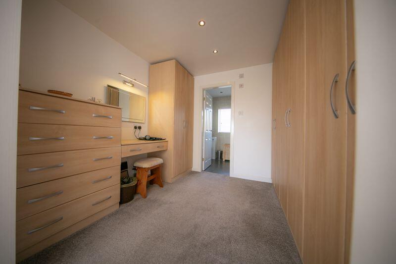 Bedroom 1 walk in wardrobe