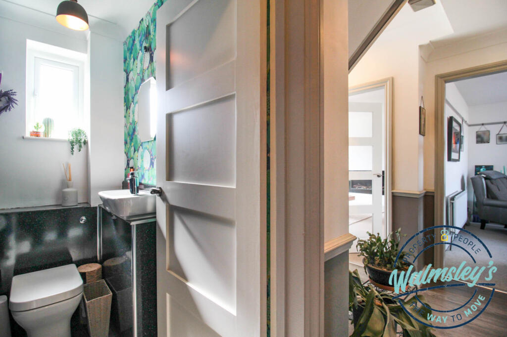 Ground floor cloakroom