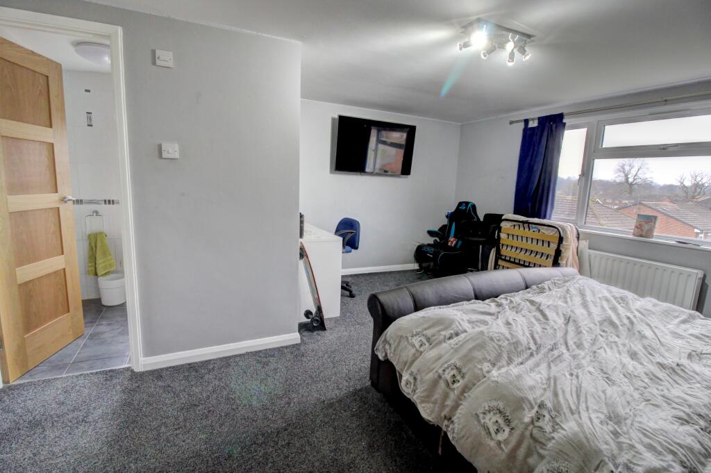 Master bedroom with ensuite