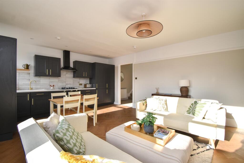 Open plan living space