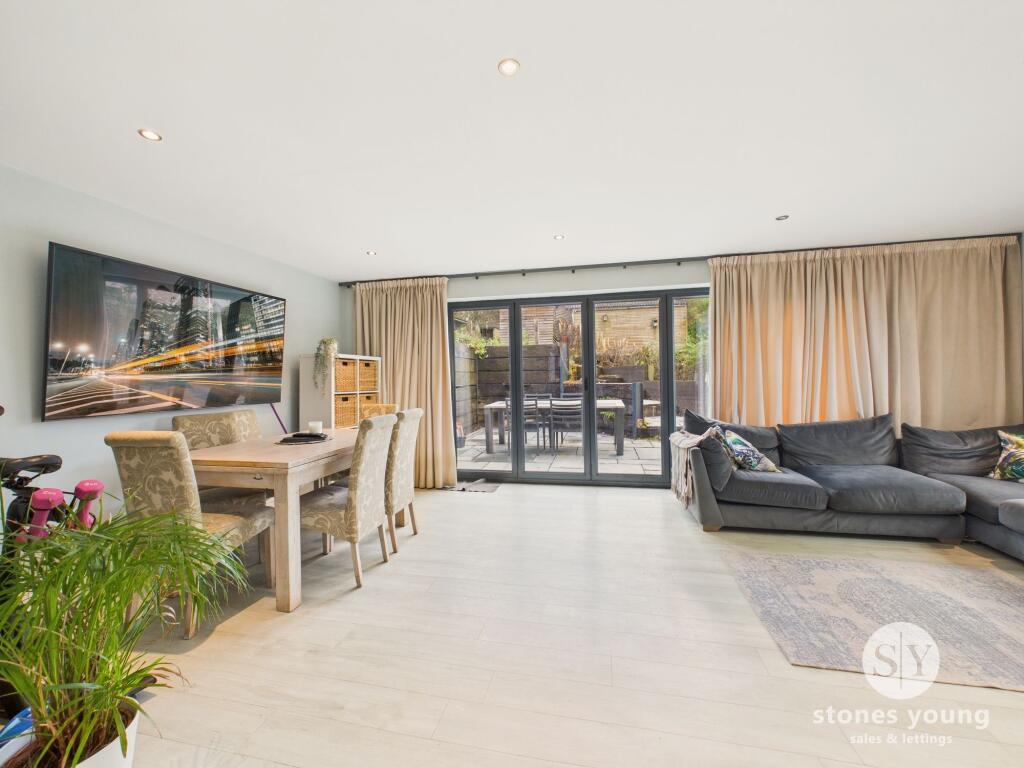 Open Extended Living Dining Room