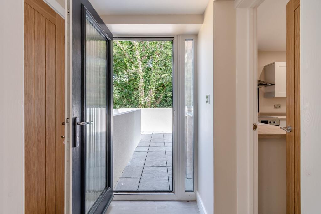 Rear hallway