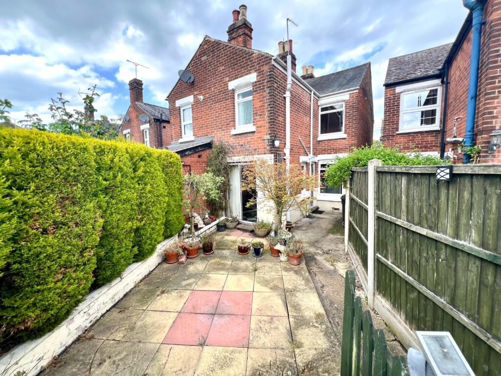 Rear of Property