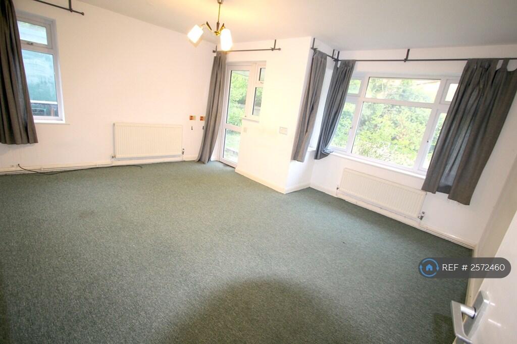 Living Room With Garden Door