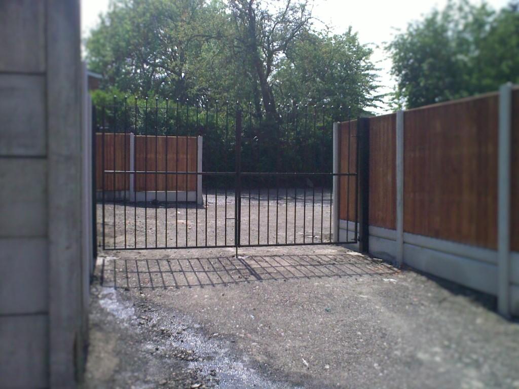 Gated car park