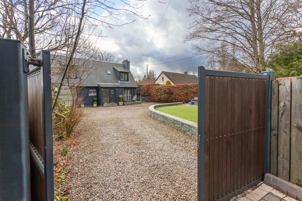 Gated driveway