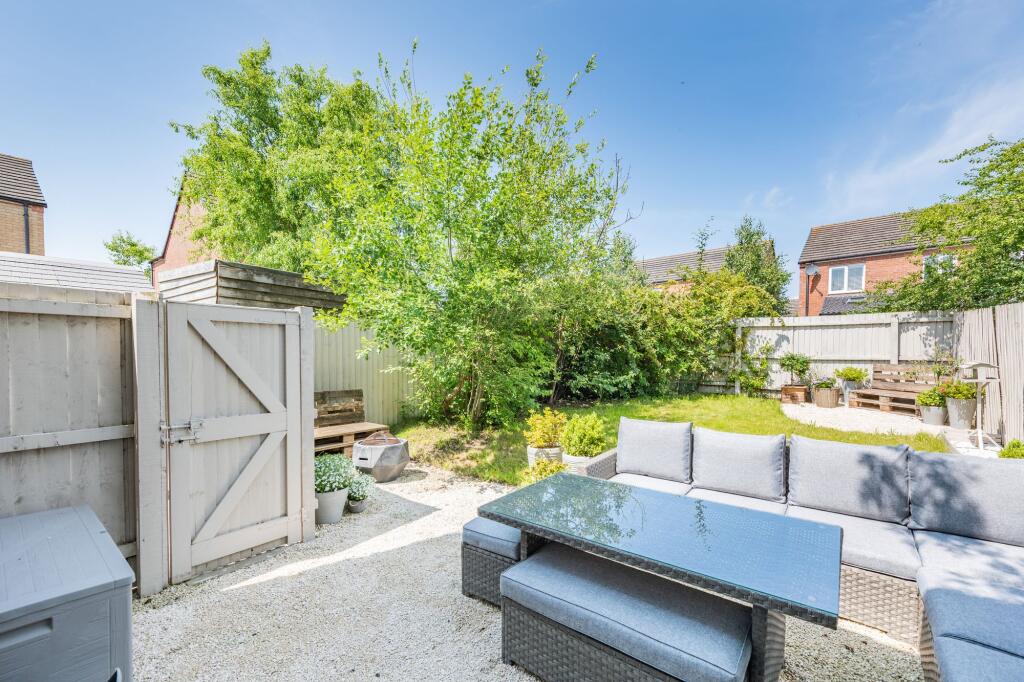 Rear garden