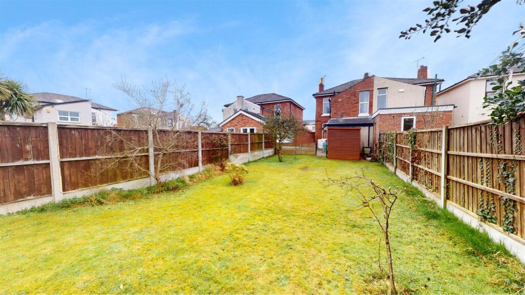 Railway Terrace Rear Garden