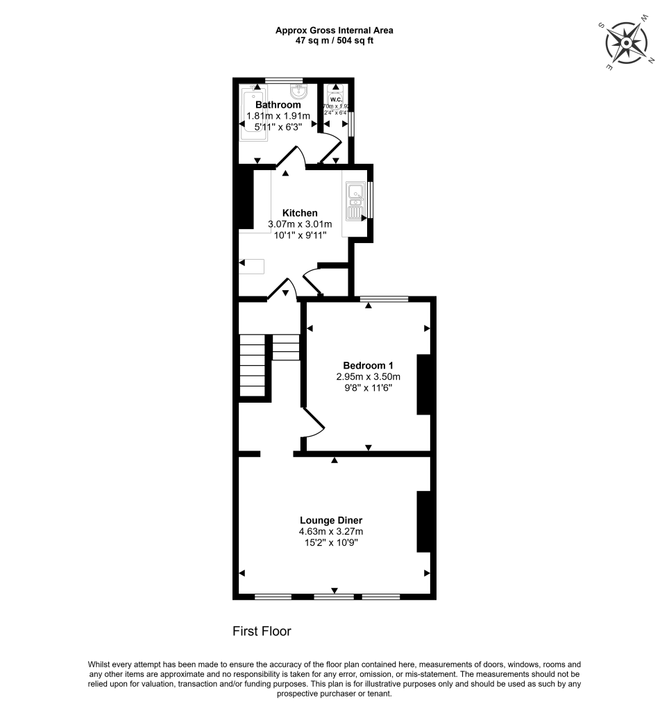 Flat A and B, 26 Stanmer Street, Battersea, London SW11 3EG