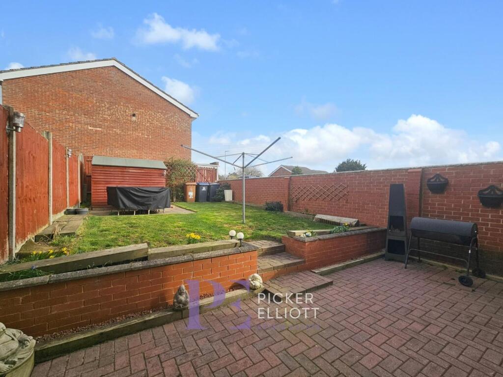 To the Rear of the Property