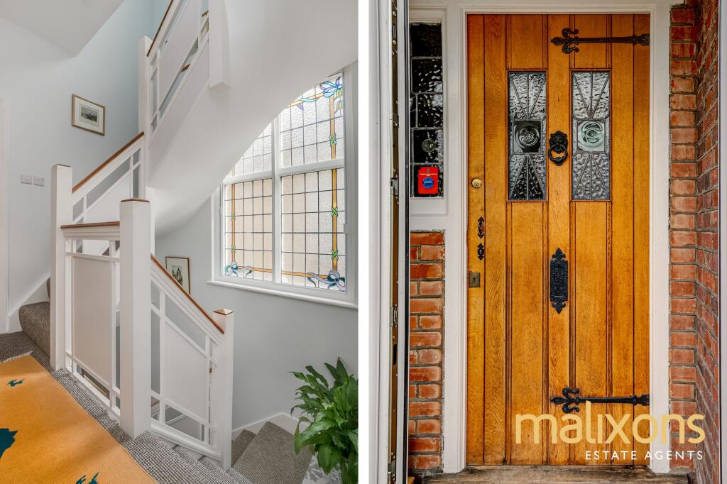 External door and landing