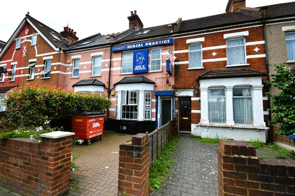 front of property