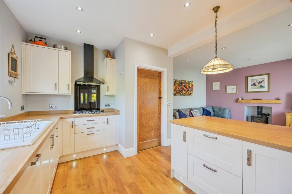 Open Plan Kitchen Area: