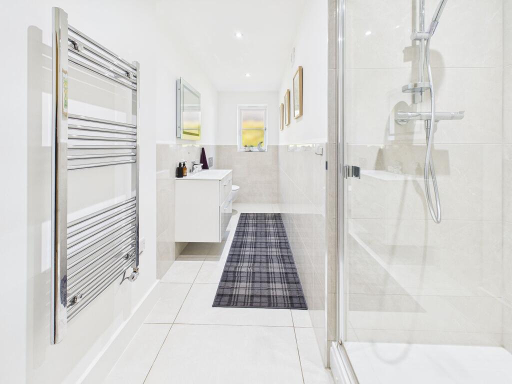 Downstairs shower room