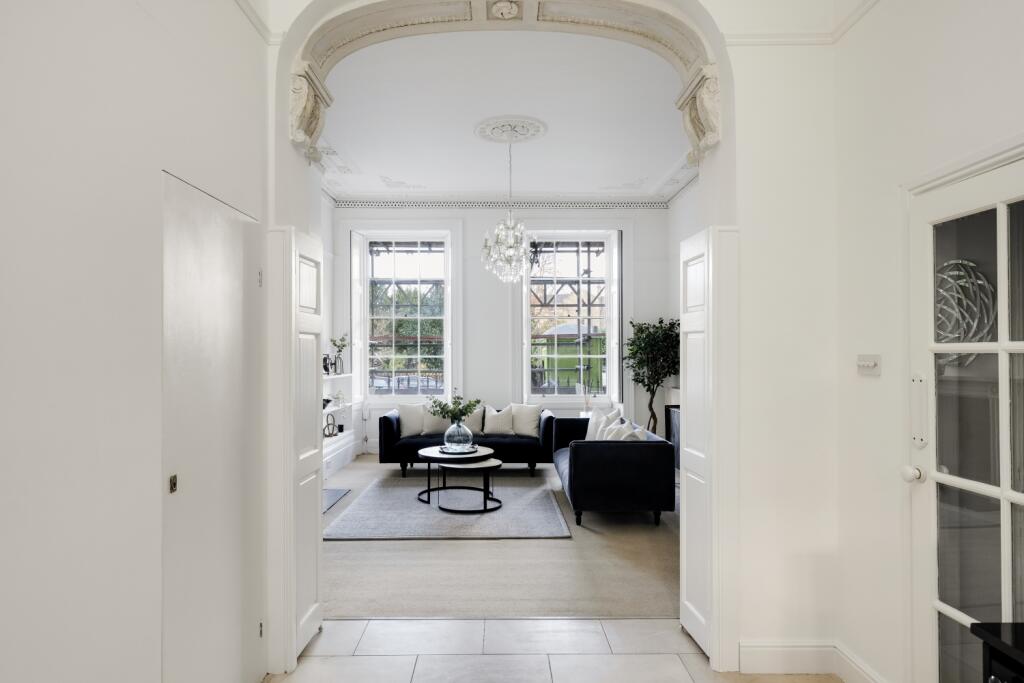 Kitchen to reception 