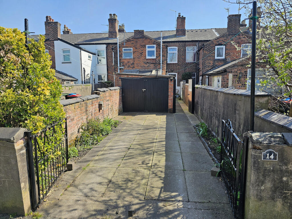 Rear Driveway &amp; Garage