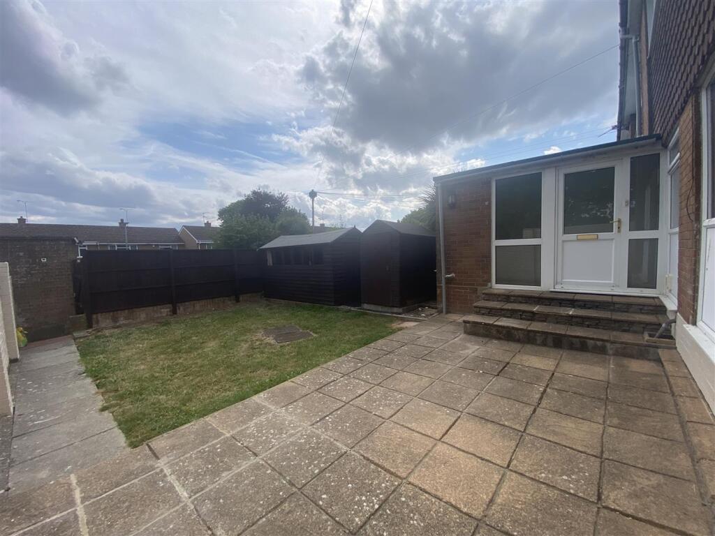 Rear garden