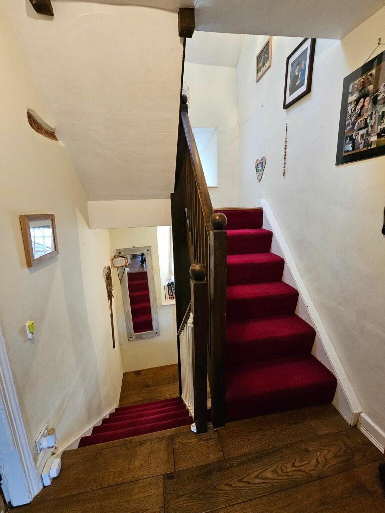 Landing to second set of stairs
