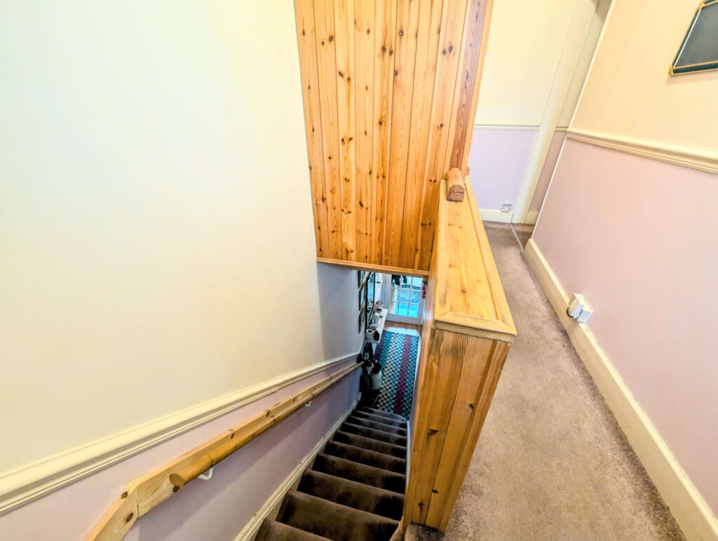 Stairs to first floor