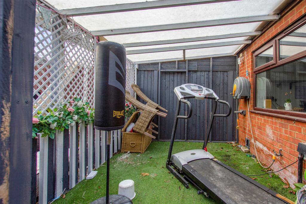 Lean To Rear Of Property