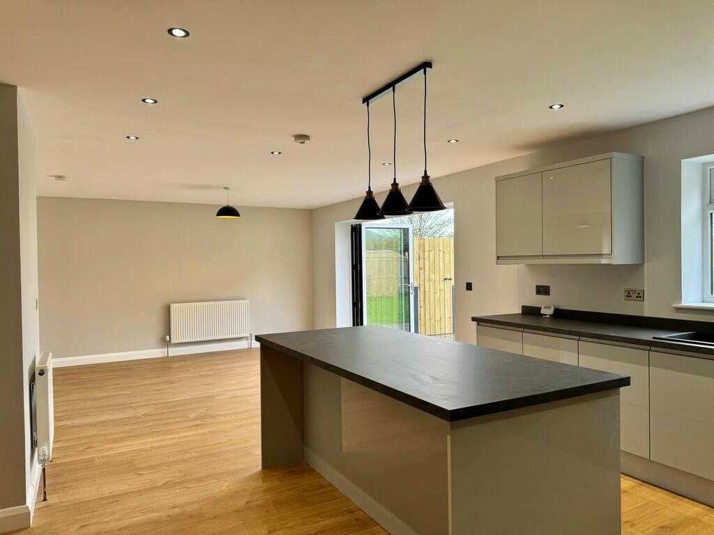 open plan lounge ...