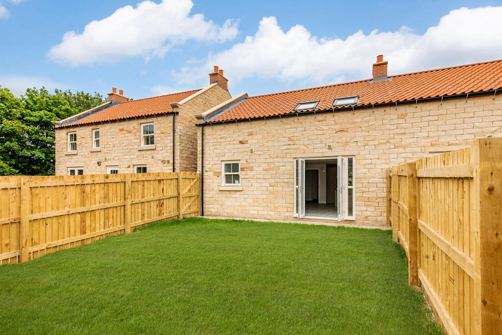 The exterior of Plot 47 The Cayton 2 bedroom home at St Johns View, Cayton