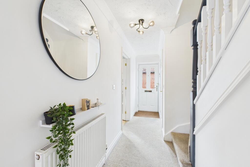Entrance Hall with Downstaris Cloakroom